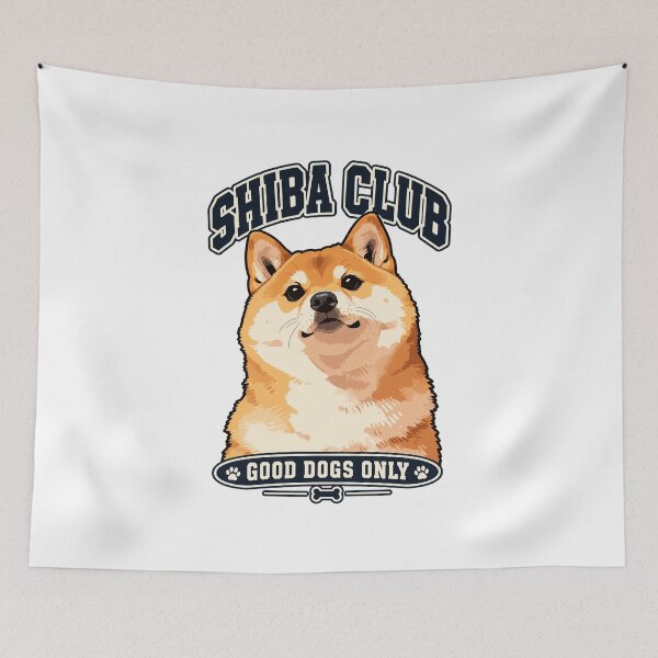 Item preview, SHIBA CLUB / GOOD DOGS ONLY designed and sold by INITIAL SHIBA.