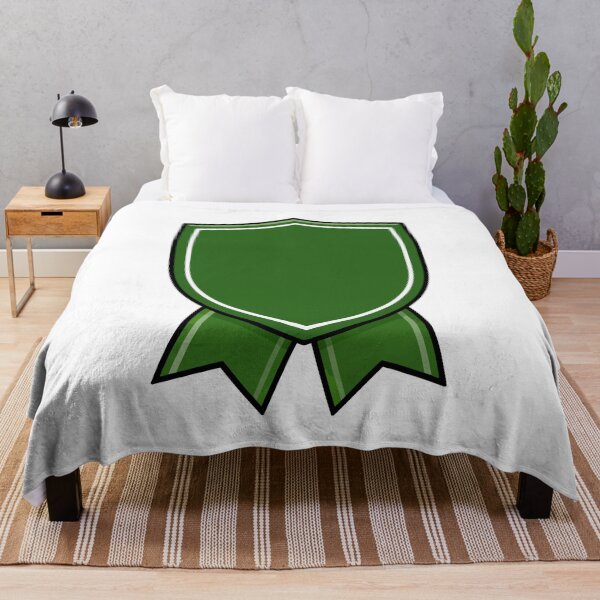 Item preview, Green Shield Award Ribbon Badge designed and sold by VectorForge Studio.