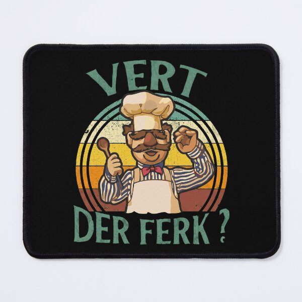 Item preview, Vert Der Ferk Retro Cartoon Humor designed and sold by DudleyTimothy.