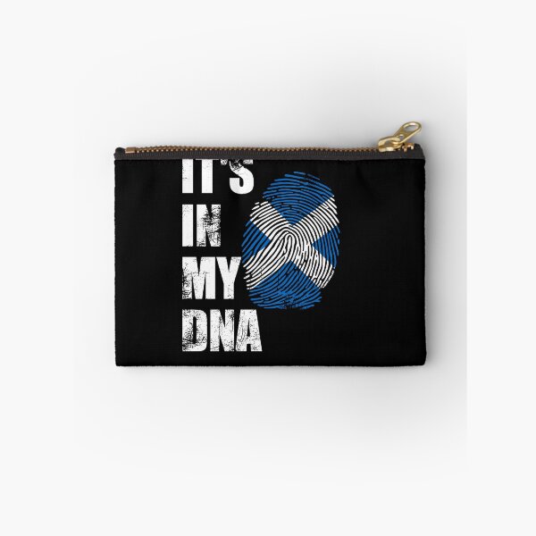 Item preview, Scotland Flag Fingerprint Its In My DNA designed and sold by OfTheNorthCo.