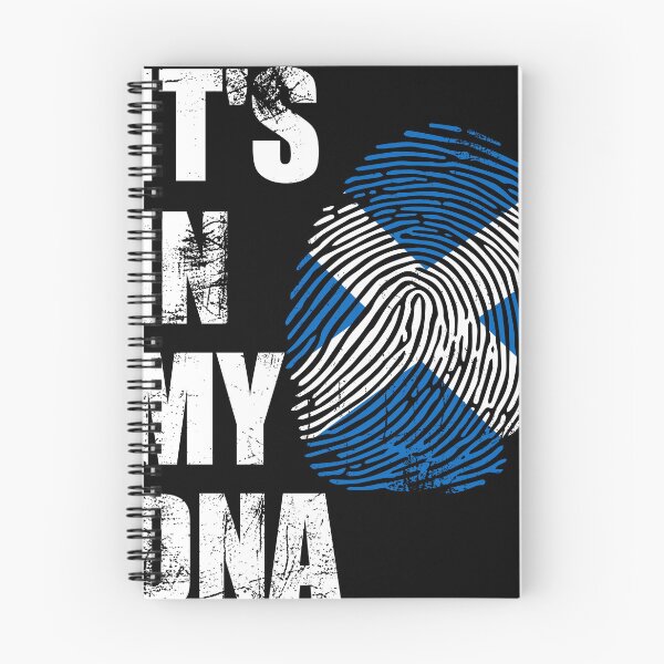 Item preview, Scotland Flag Fingerprint Its In My DNA designed and sold by OfTheNorthCo.