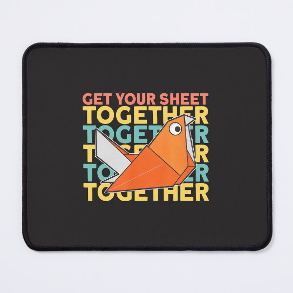 Item preview, Origami Bird Get Your Sheet Together Funny designed and sold by flankaocau.