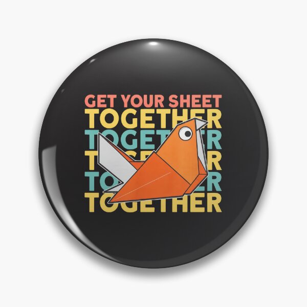 Item preview, Origami Bird Get Your Sheet Together Funny designed and sold by flankaocau.