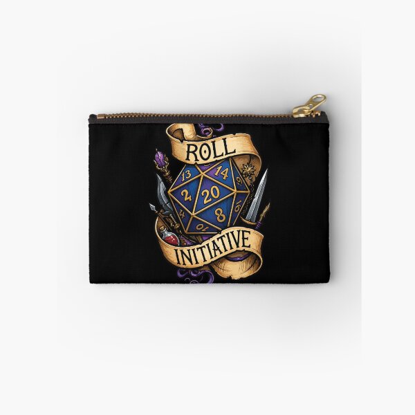 Item preview, Vintage Roll Initiative D20 Dice Banner TTRPG designed and sold by BrownHorse90s.