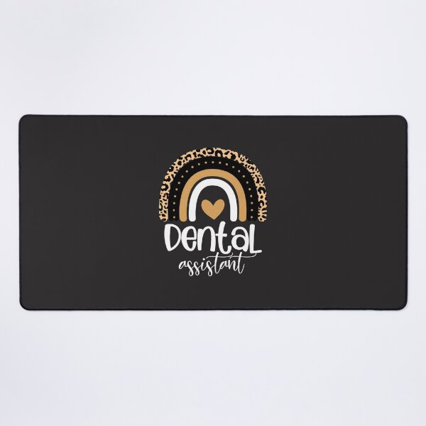 Item preview, Dental Assistant Rainbow Leopard Heart Graphic designed and sold by flankaocau.
