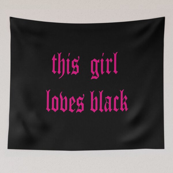 Item preview, this girl loves black designed and sold by Kasia1987t.