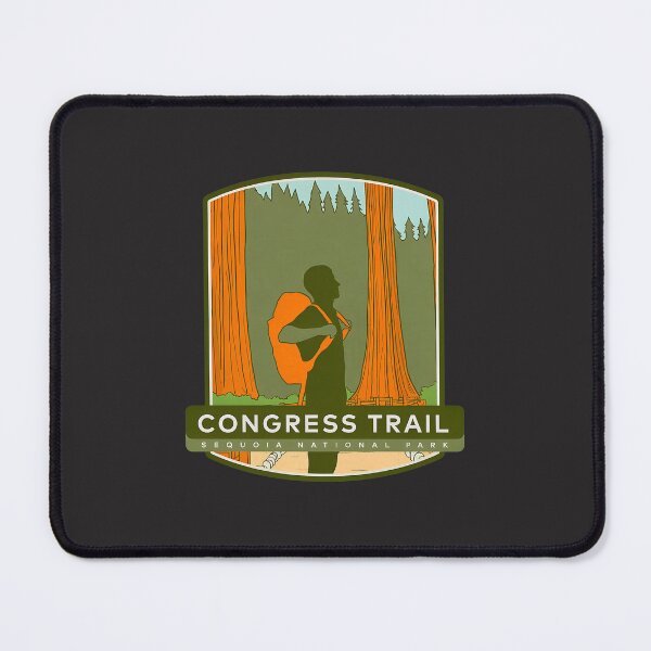 Item preview, Congress Trail Sequoia National Park Retro Hiking Graphic designed and sold by flankaocau.