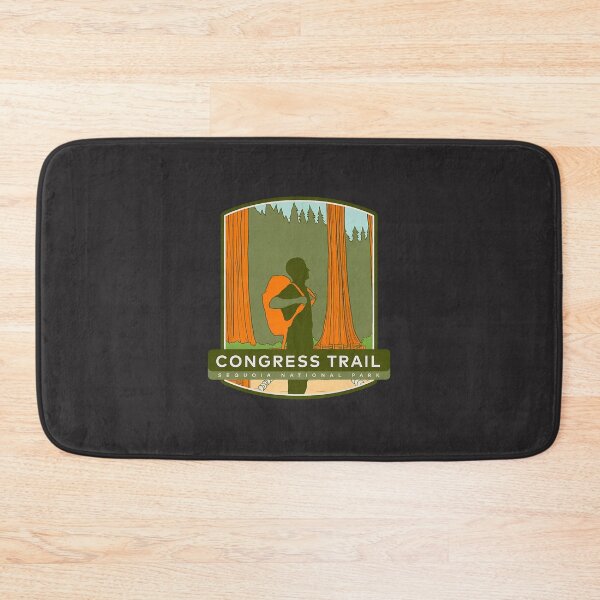 Item preview, Congress Trail Sequoia National Park Retro Hiking Graphic designed and sold by flankaocau.