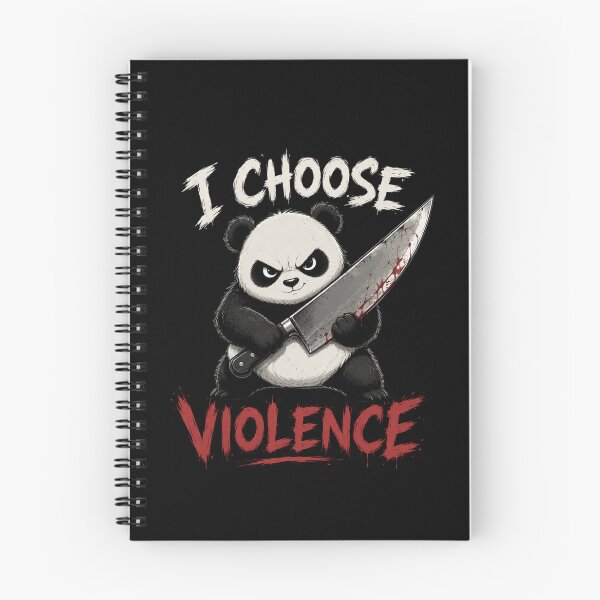 Item preview, I Choose Violence Panda  designed and sold by TheEndDesign.