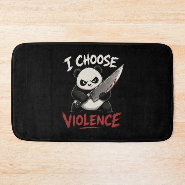Item preview, I Choose Violence Panda  designed and sold by TheEndDesign.