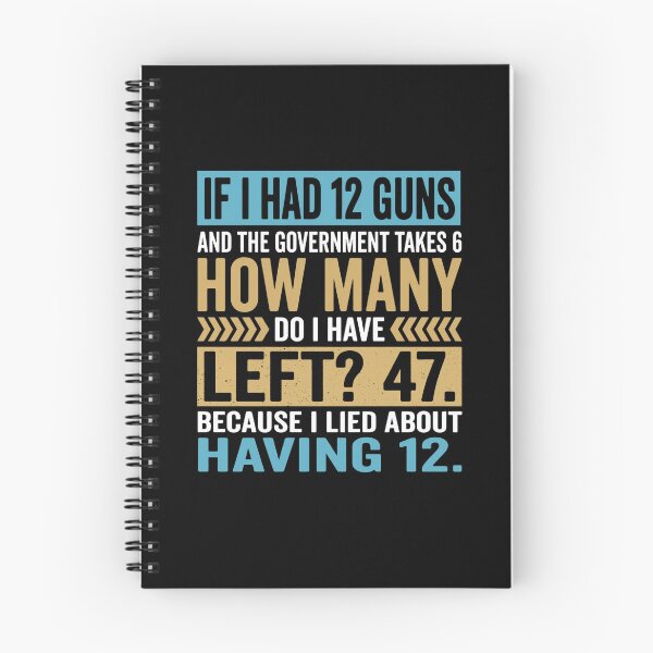 Item preview, If I Had 12 Guns and The Government Math Second Amendment designed and sold by hemagamo.
