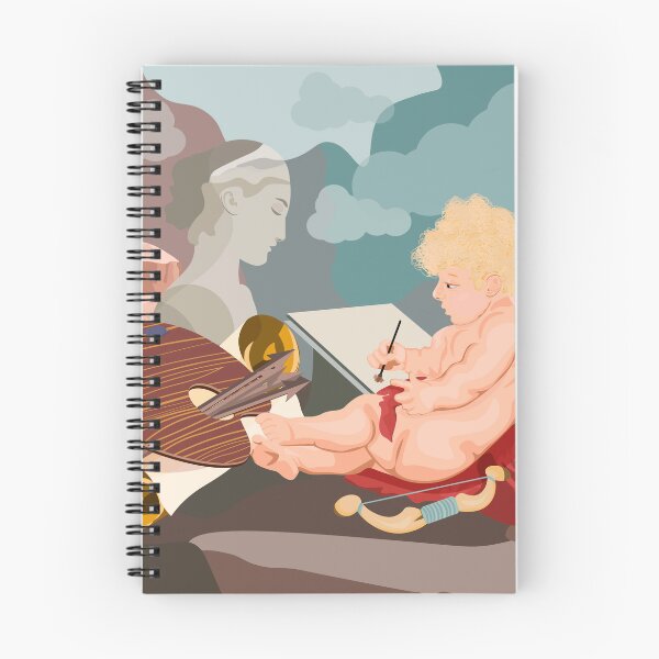 Item preview, Cupid paints a picture designed and sold by Zhanna Lenivaya.