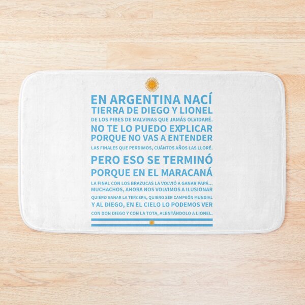 Item preview, Argentina Fans Song -  Argentina Mundial De Qatar 2022 Argentina World Cup 2022  Muchachos Ahora Nos Volvimos A Ilusionar designed and sold by randleharoldss.