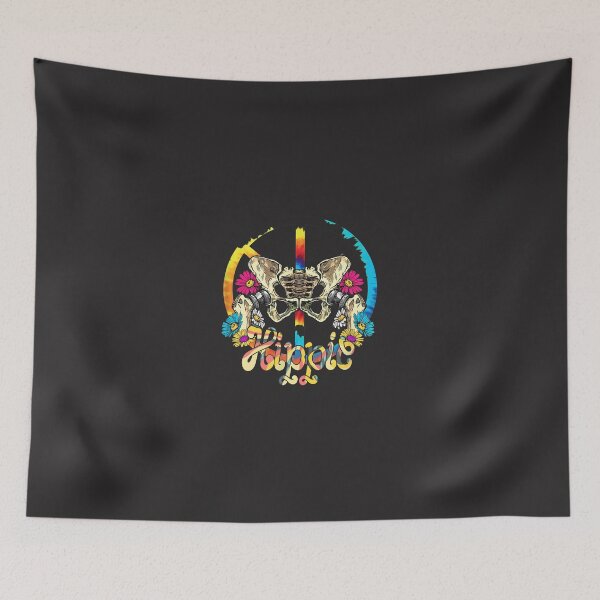 Item preview, Psychedelic Peace Bone Hippie Groove Art designed and sold by flankaocau.