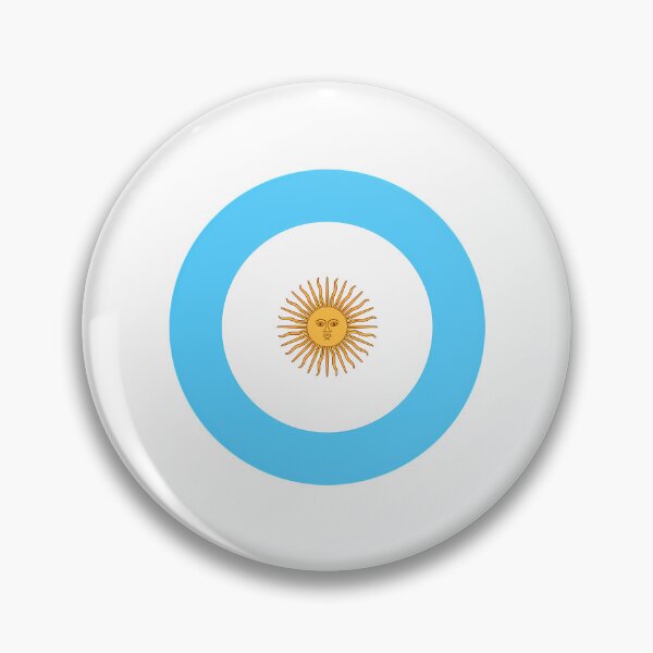 Item preview, Argentina Retro Mod Roundel designed and sold by randleharoldss.