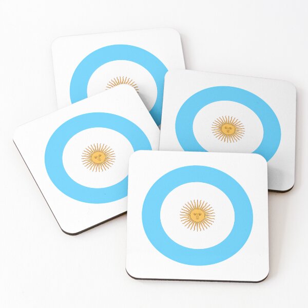 Item preview, Argentina Retro Mod Roundel designed and sold by randleharoldss.