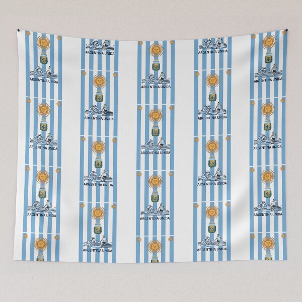 Item preview, Argentina Unida Football Crest Sun Of May Graphic designed and sold by randleharoldss.