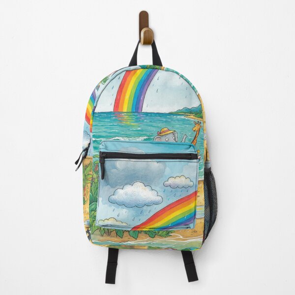 Item preview, Rainbow On A Tropical Beach designed and sold by Home Decor Art.