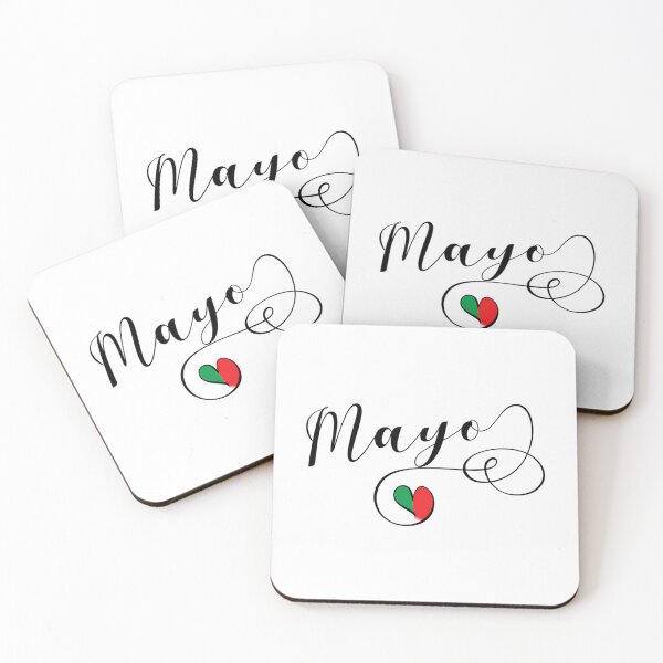Item preview, Mayo County Colours Flag Heart Maigh Eo Ireland Irish designed and sold by resendizjonies.