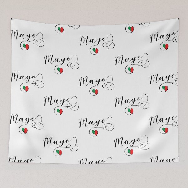Item preview, Mayo County Colours Flag Heart Maigh Eo Ireland Irish designed and sold by resendizjonies.
