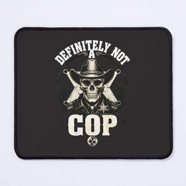 Item preview, Definitely Not A Cop Badge Magnifying Glass Humor designed and sold by flankaocau.