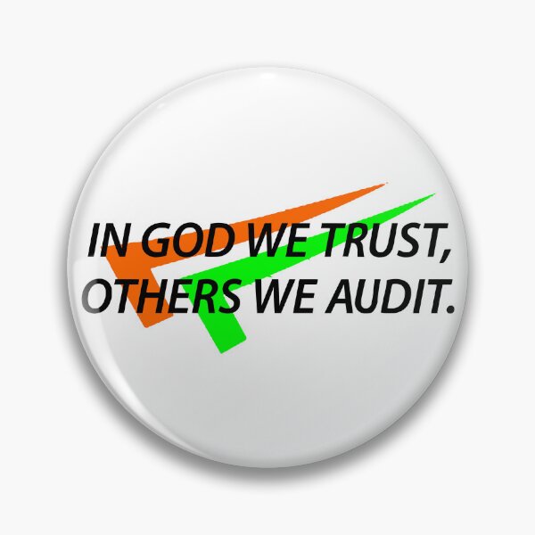 Item preview, In God We Trust, Others We Audit designed and sold by Shopeon Designs.