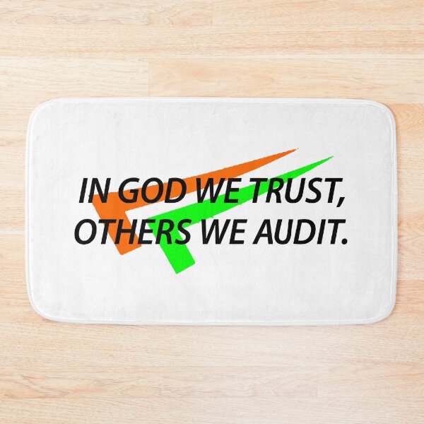 Item preview, In God We Trust, Others We Audit designed and sold by Shopeon Designs.