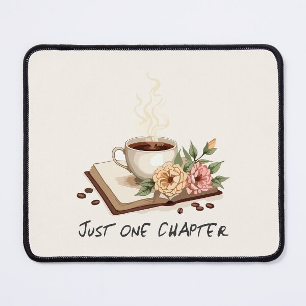 Item preview, Just One More Chapter Floral Book Teacup Reader Gift designed and sold by Joshbrowny.