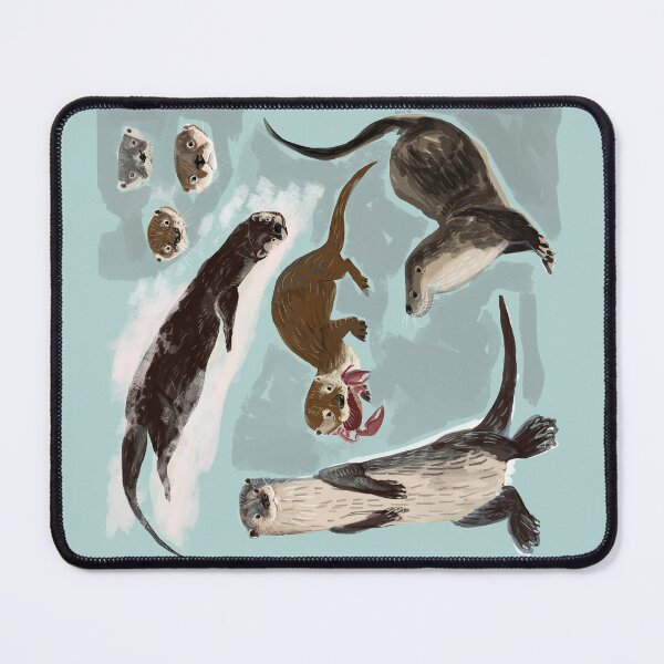 Item preview, New World otters designed and sold by belettelepink.