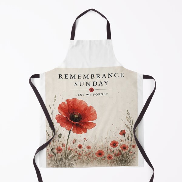 Item preview, Remembrance Sunday Red Poppy – Lest We Forget designed and sold by TeikunShop.