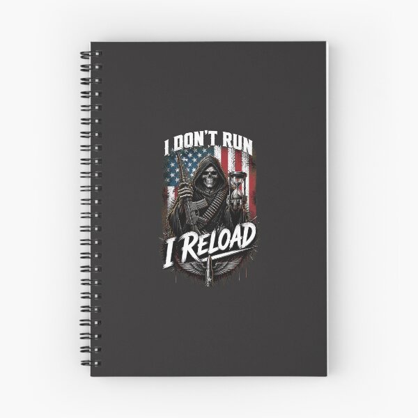 Item preview, I Don't Run I Reload Patriotic Gun Zipper Design designed and sold by flankaocau.