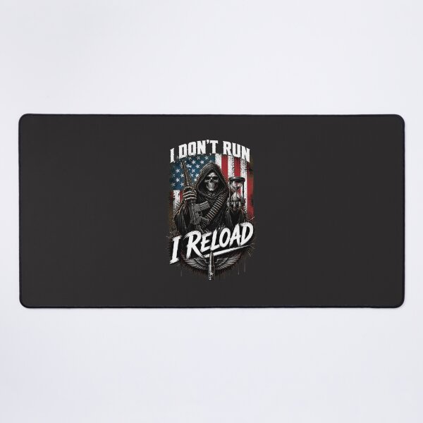Item preview, I Don't Run I Reload Patriotic Gun Zipper Design designed and sold by flankaocau.