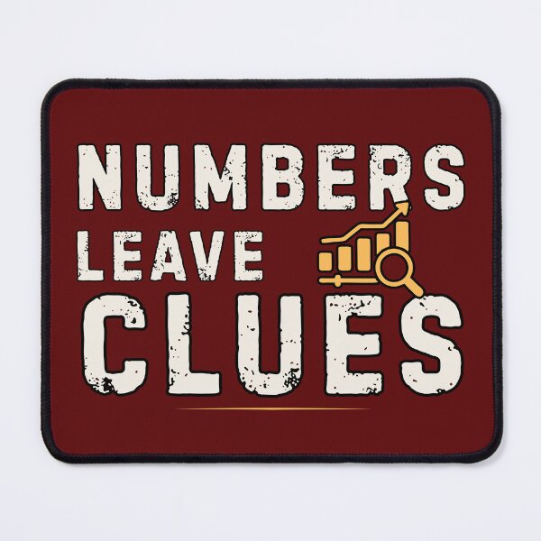 Item preview, Numbers Leave Clues T-Shirt | Accounting Detective CPA Design designed and sold by FCA SIR MERCH .