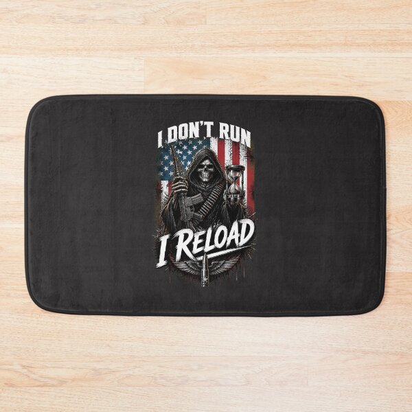 Item preview, I Don't Run I Reload Patriotic Gun Zipper Design designed and sold by flankaocau.