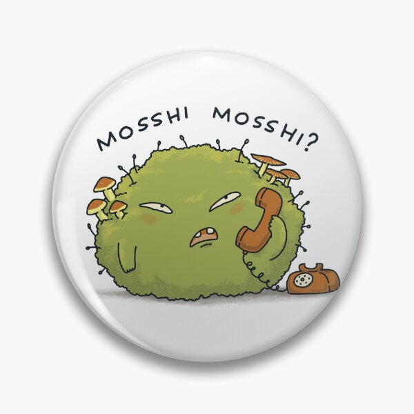 Item preview, Mosshi Mosshi - Funny Moss Joke designed and sold by OohMyHoomies.
