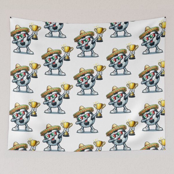 Item preview, Dabbing Soccer Ball Sombrero Cinco De Mayo Mexican Football designed and sold by randleharoldss.