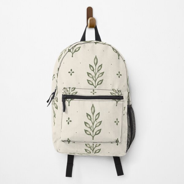 Item preview, Botanical Sage Green Floral Pattern designed and sold by Punch-E415.