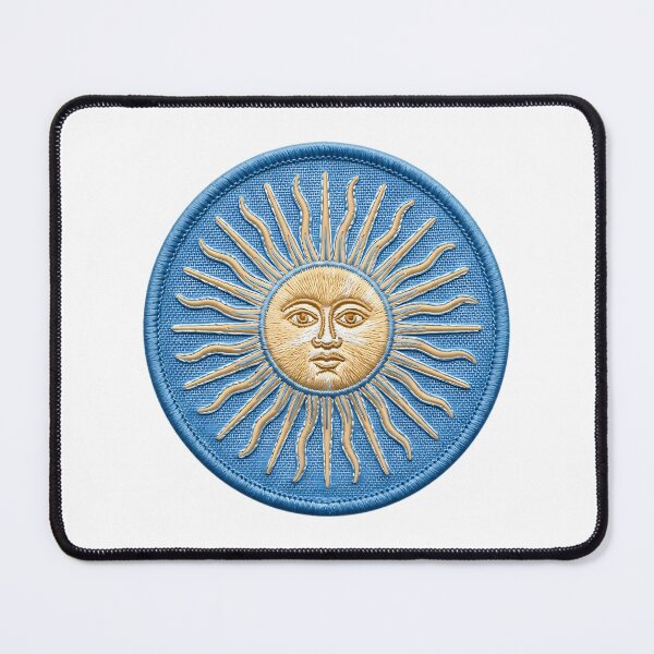 Item preview, Embroidered Sun Of May Patch - Argentina Football Crest Design designed and sold by randleharoldss.