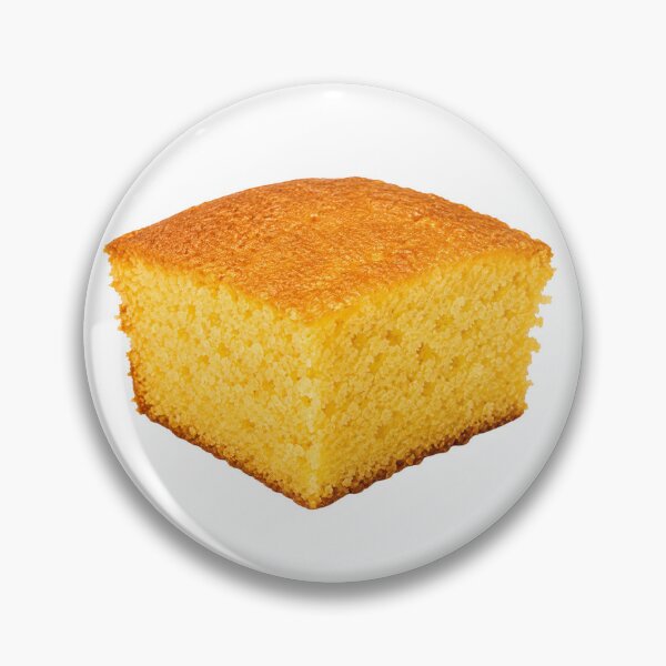 Item preview, Golden Cornbread Slice With Crumb designed and sold by PriyankaSonara.
