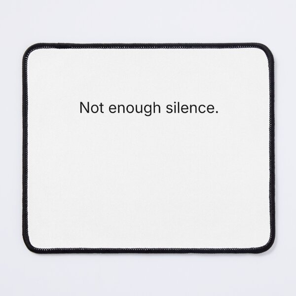 Item preview, Living Alone & Loving Silence | Minimalist Introvert Quote designed and sold by blairvina9028.