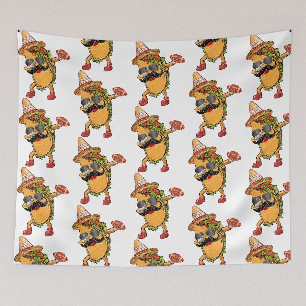 Item preview, Football Dabbing Taco Cinco De Mayo Funny Kids Boys Mexican designed and sold by randleharoldss.