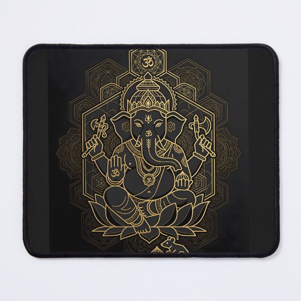 Item preview, Modern Geometric Ganesha Sacred Art designed and sold by hutofdesigns.