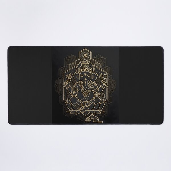 Item preview, Modern Geometric Ganesha Sacred Art designed and sold by hutofdesigns.