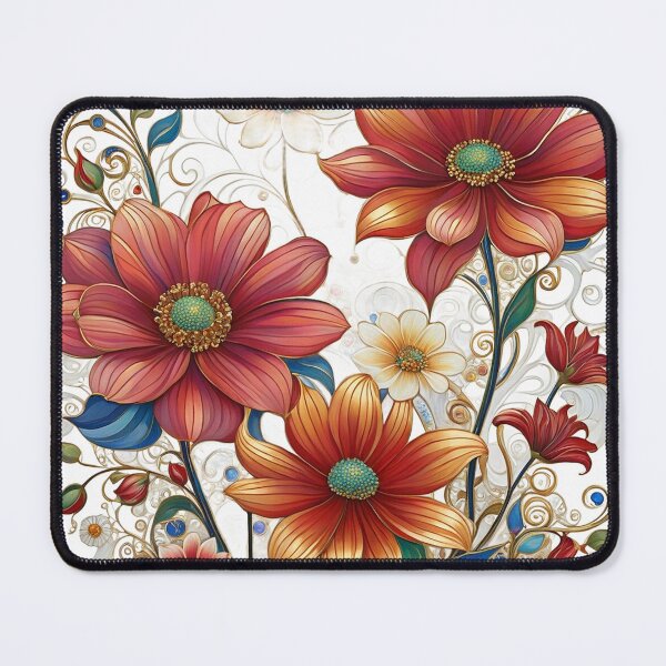 Item preview, Colorful Garden Floral Pattern designed and sold by Beyond The Canvas.