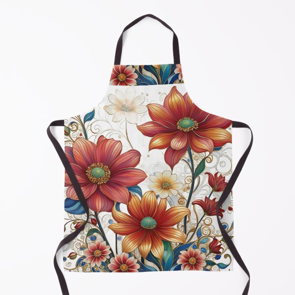 Item preview, Colorful Garden Floral Pattern designed and sold by Beyond The Canvas.