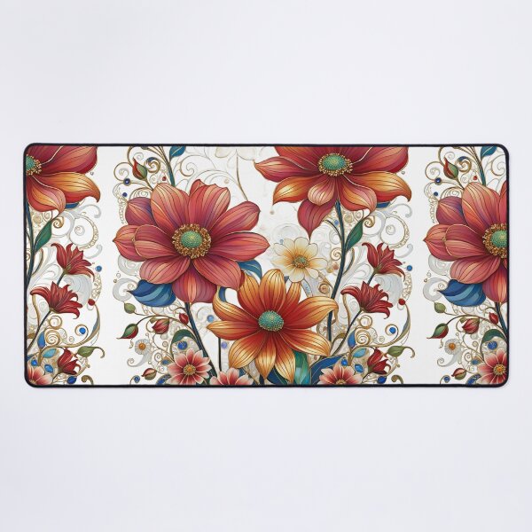 Item preview, Colorful Garden Floral Pattern designed and sold by Beyond The Canvas.