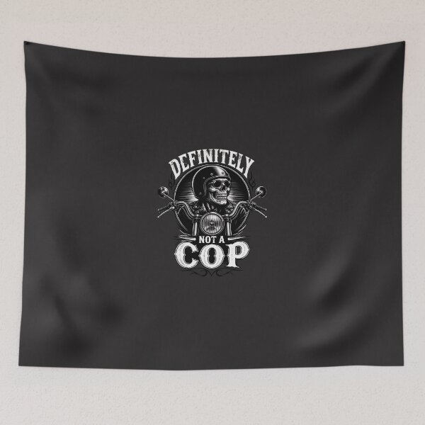 Item preview, Definitely Not A Cop Humor Graphic designed and sold by flankaocau.