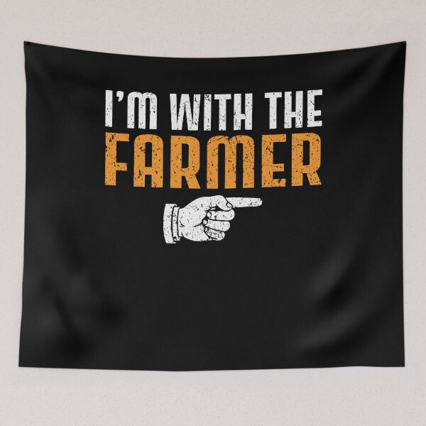 Item preview, I'm With The FARMER Matching Couple Halloween designed and sold by mdmahabubur.