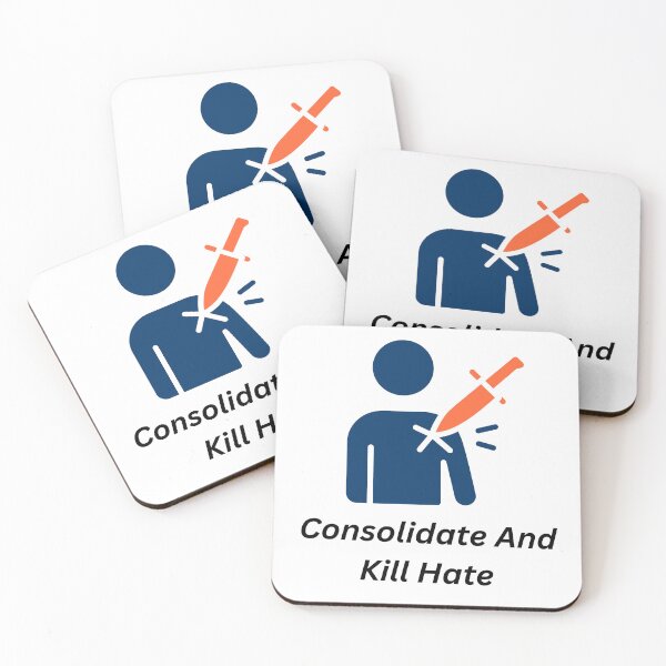 Item preview, Consolidate and kill Hate designed and sold by Tribal--Dreams.