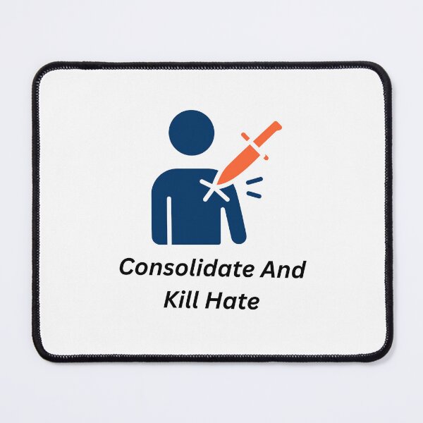 Item preview, Consolidate and kill Hate designed and sold by Tribal--Dreams.